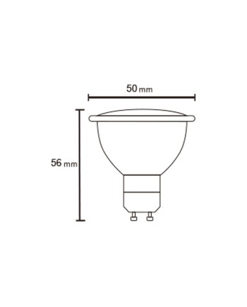BOMBILLA LED - GU10 7W 4000K